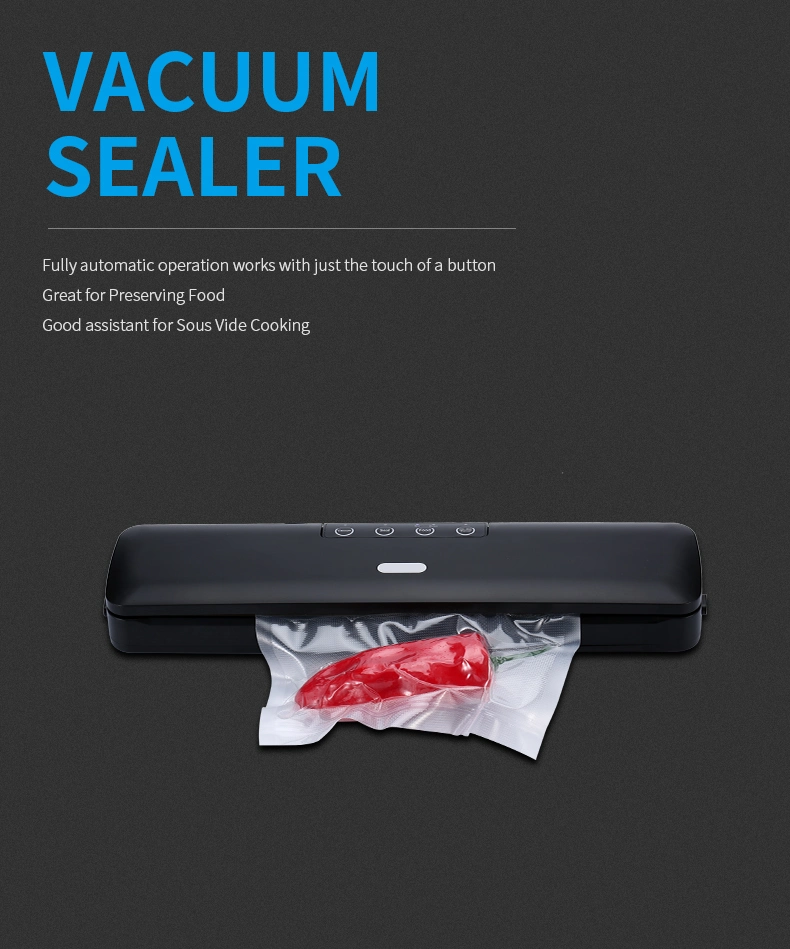 Household Food Vacuum Sealer Electric Bag Food Packing Vacuum Sealer