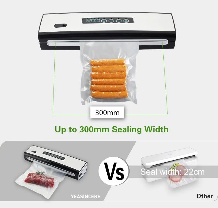 OEM Good Fresh High Quality Food Household Sealer Vacuum Sealer Machine Kitchen Vacuum Food Sealer Automatic Wide Sealing Line Packaging Machine