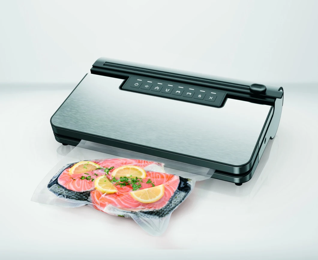 Household Automatic SUS Food Storage Vacuum Sealer 550mbar for Sous-Vide (9966)