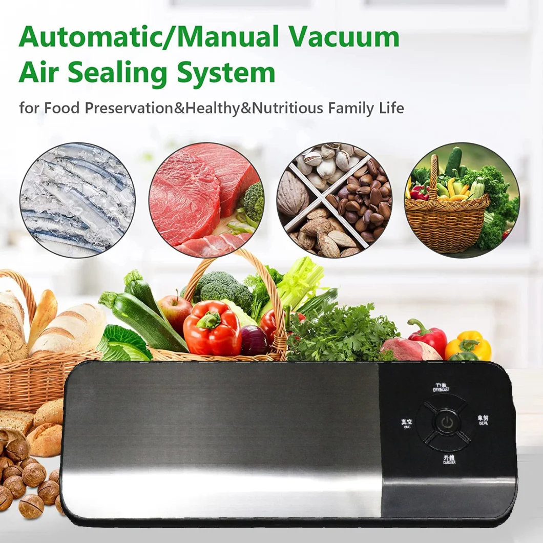 Ootd Household Vacuum Sealer with Detachable Water Channel