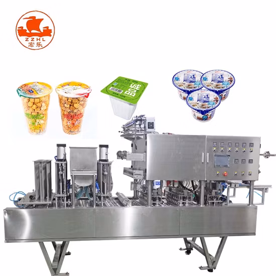Automatic Package Sealing Machine Vacuum Plastic Food Tray Sealer