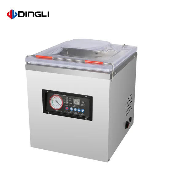 Dingli Dzb-320s Бытовой и коммерческий однокамерный вакуумный упаковщик для пластиковых пакетов